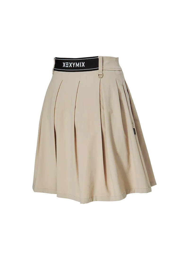 Pleated Midi Skirt