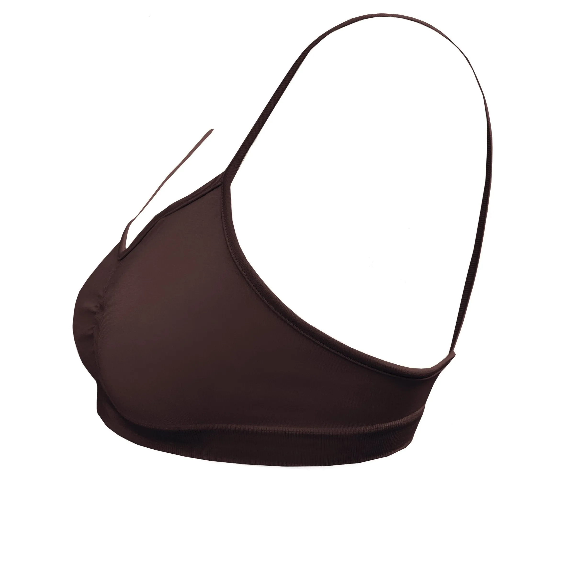 POISE Bra Top | Chocolate Brown