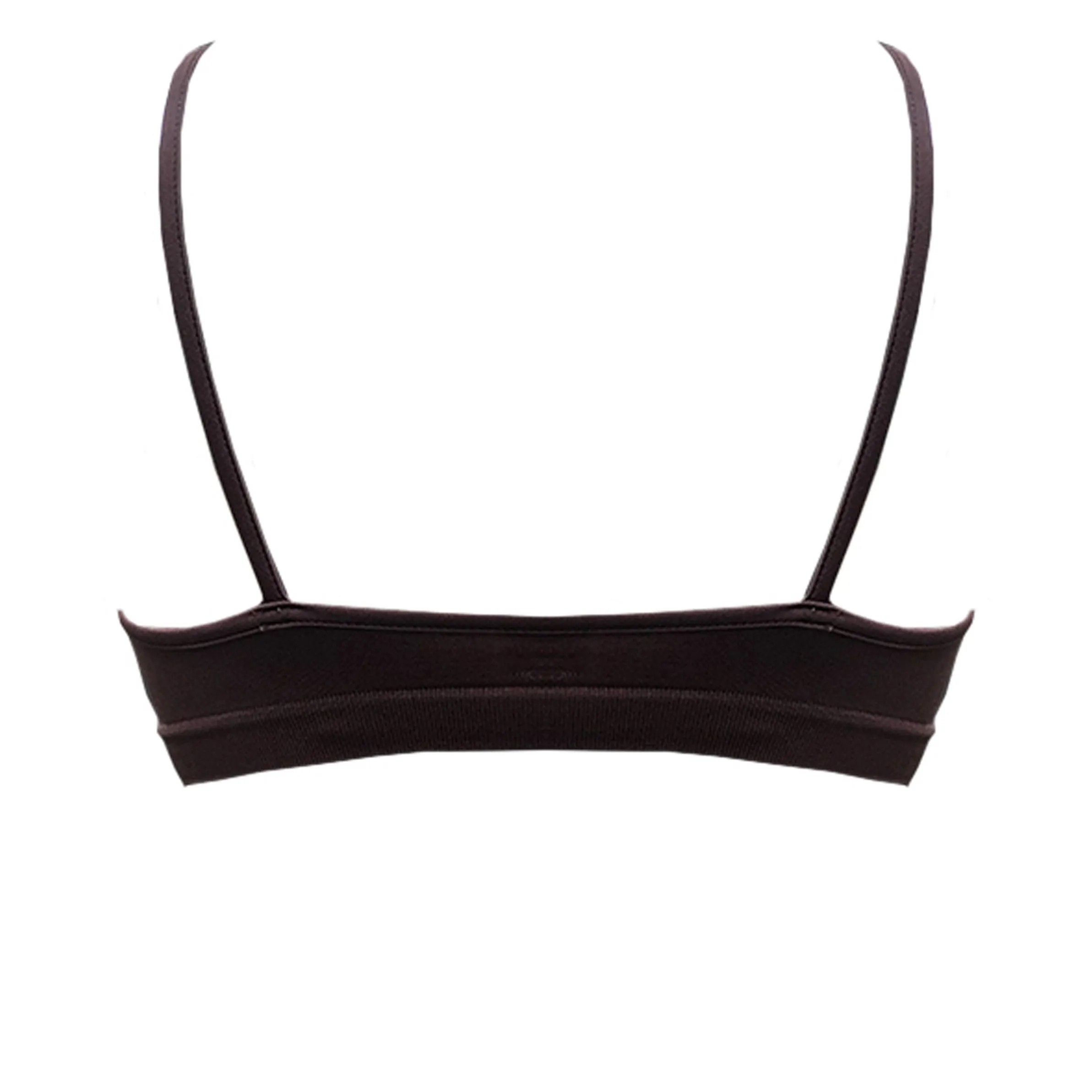 POISE Bra Top | Chocolate Brown