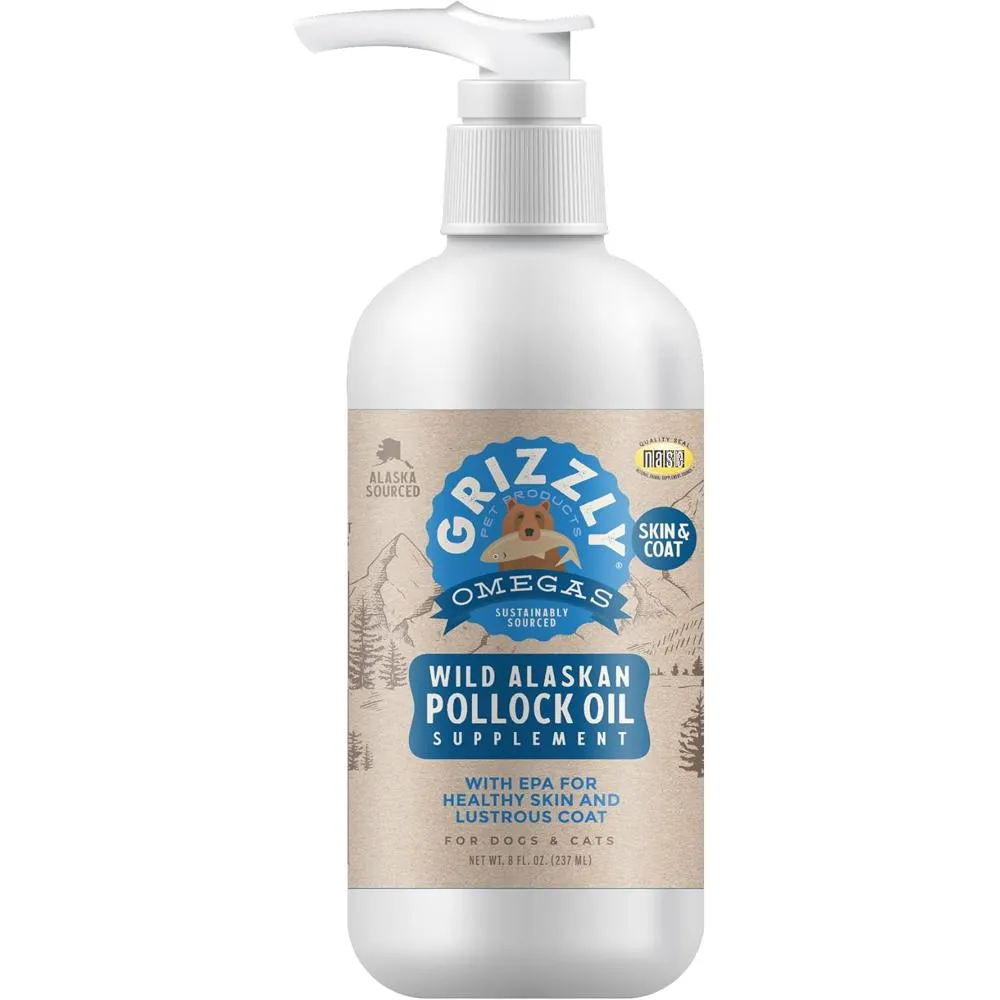 Pollock Oil Dog Food Supplement
