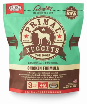 Primal Raw Frozen Chicken Formula