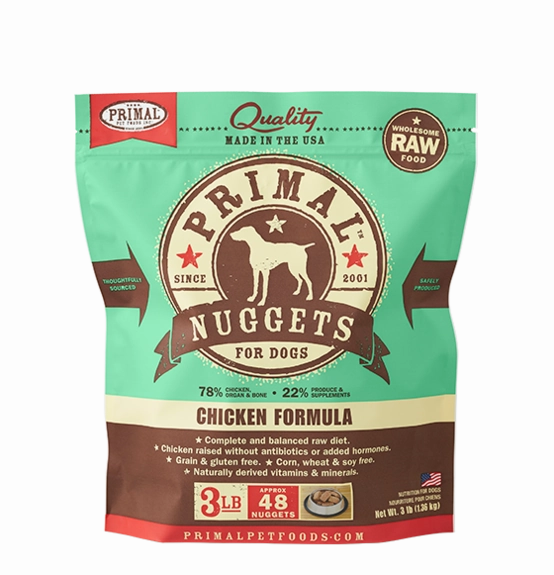 Primal Raw Frozen Chicken Formula