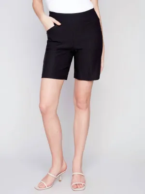 Pull-On Short In Black