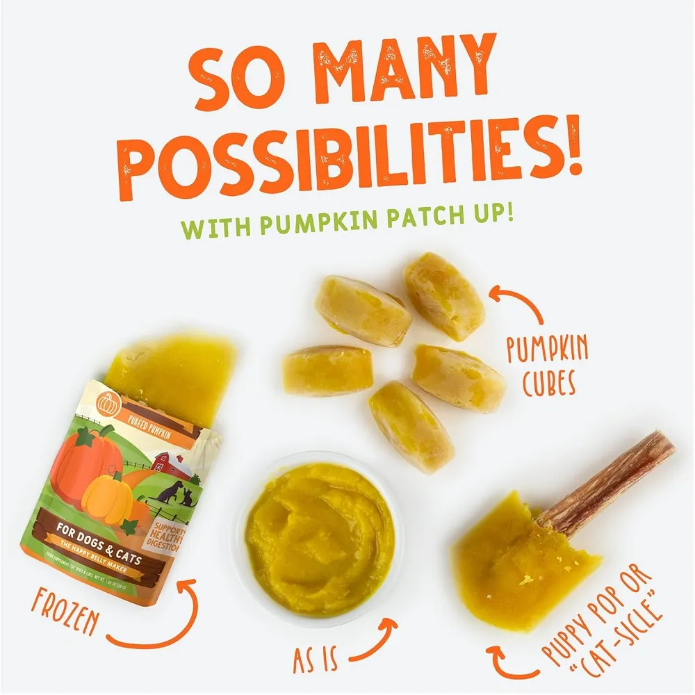 Pumpkin with Coconut Oil & Flaxseeds Dogs & Cats Pouch