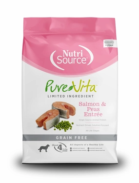 Pure Vita Grain-Free Salmon & Peas Entree
