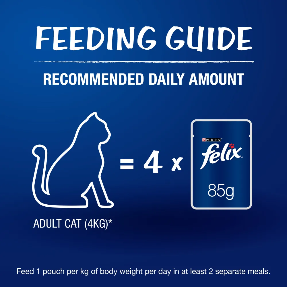 Purina Felix Salmon Jelly Adult Wet Food, Me O Creamy Chicken Liver Treats Cats Combo