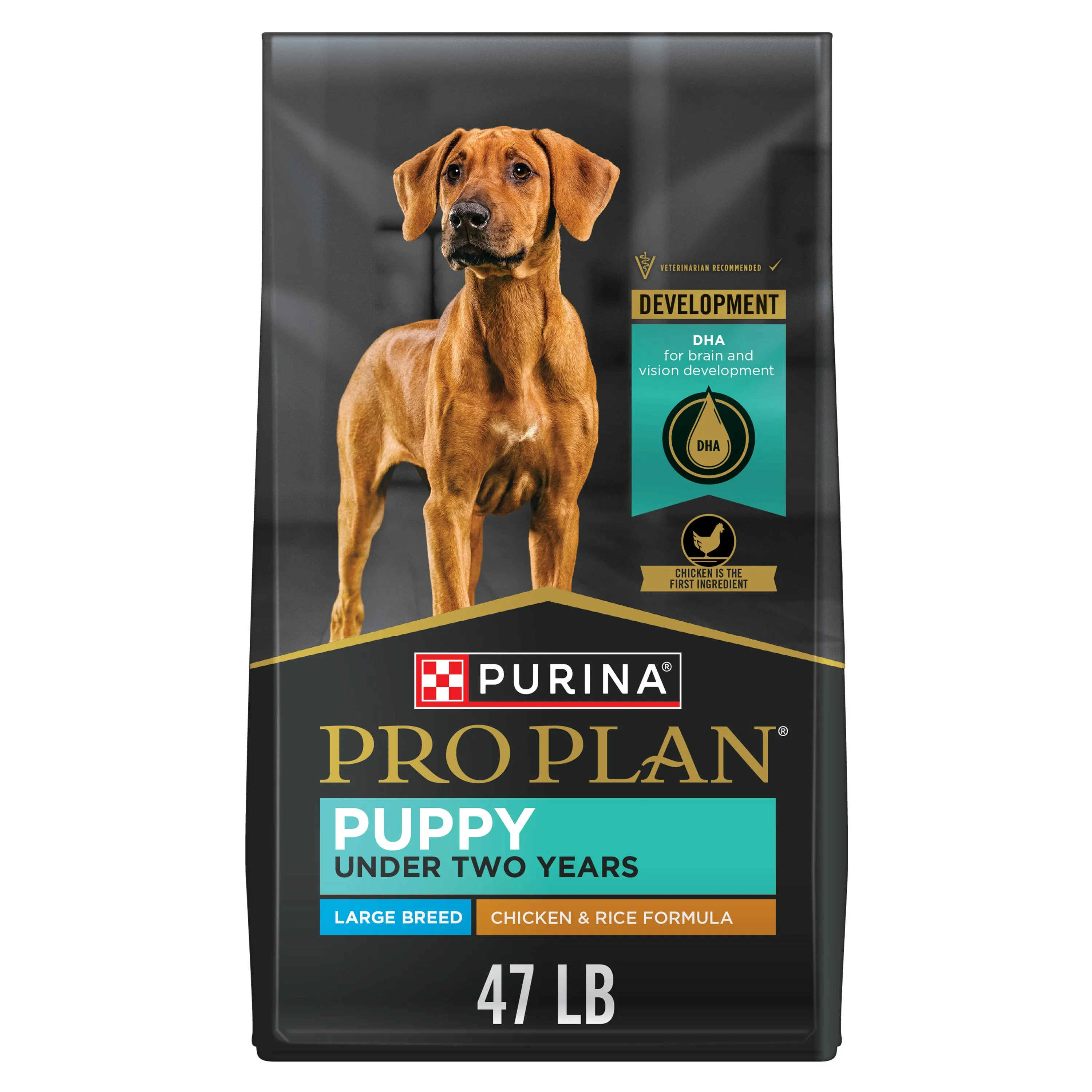 Purina Pro Plan Large Breed Dry Puppy Food, Chicken and Rice Formula