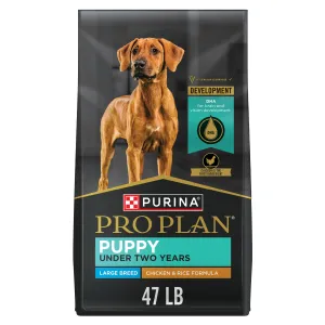 Purina Pro Plan Large Breed Dry Puppy Food, Chicken and Rice Formula