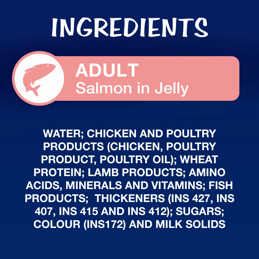 Purina Felix Chicken with Jelly and Salmon with Jelly Adult Cat Wet Food Combo