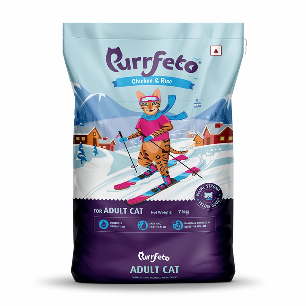 Purrfeto Chicken and Rice Adult Cat Dry Food