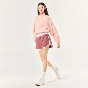 Ribbed Color Block Dolphin Shorts