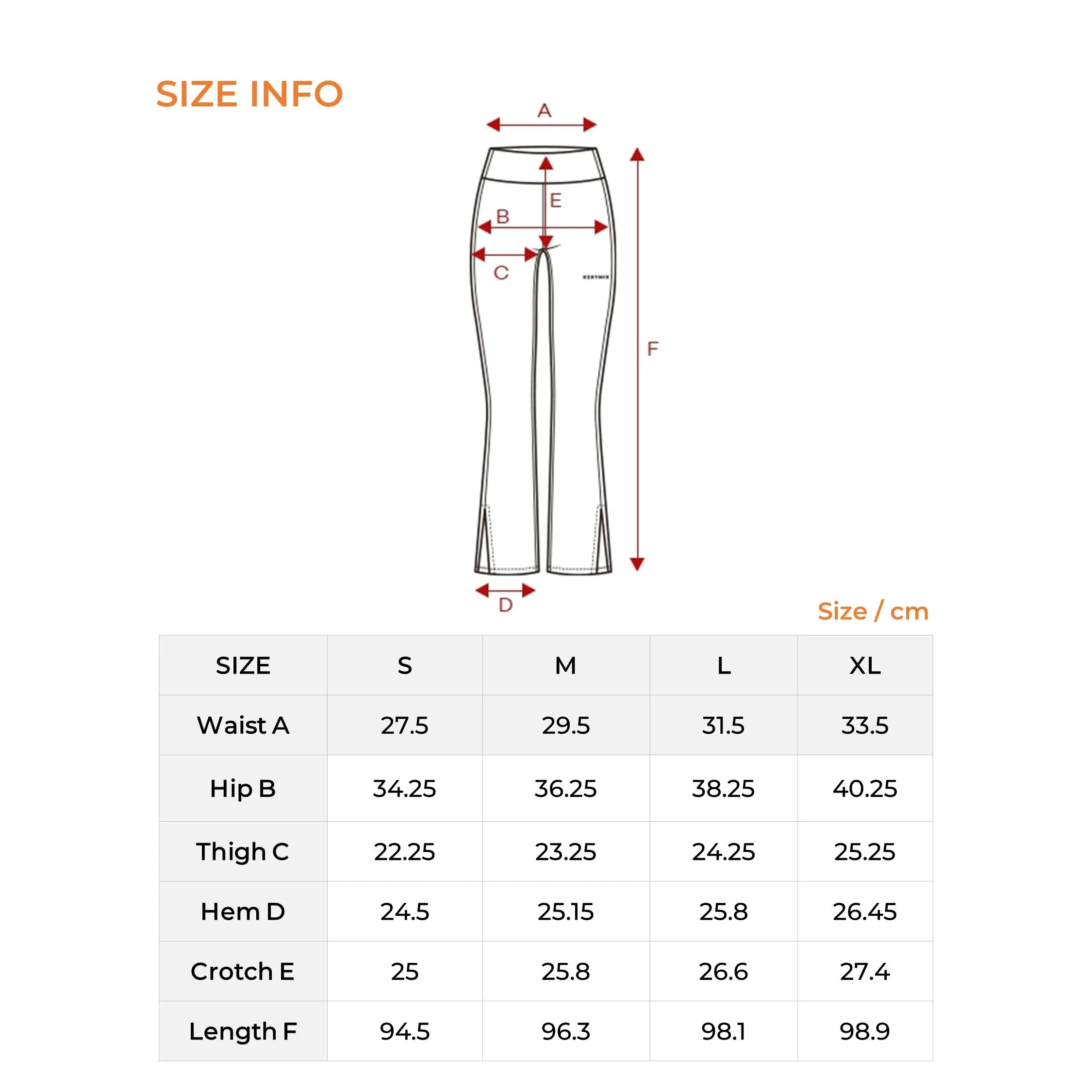 Ribbed Tension Bootscut Slit Pants