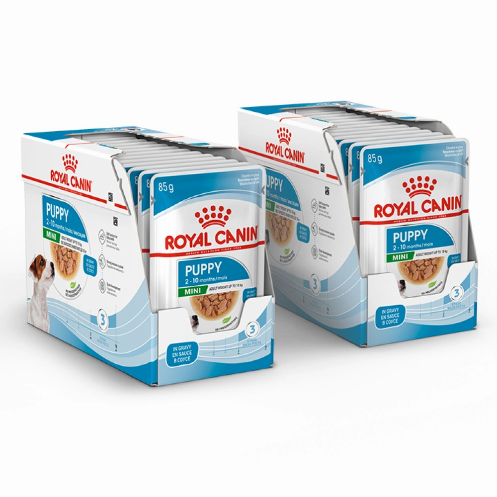 Royal Canin Mini Puppy Gravy Dog Wet Food