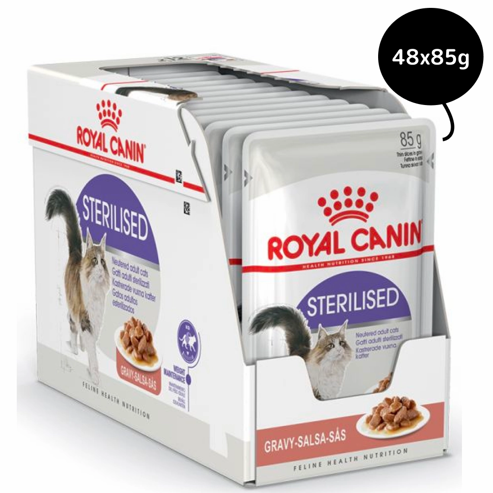 Royal Canin Sterilised Gravy Adult Cat Wet Food