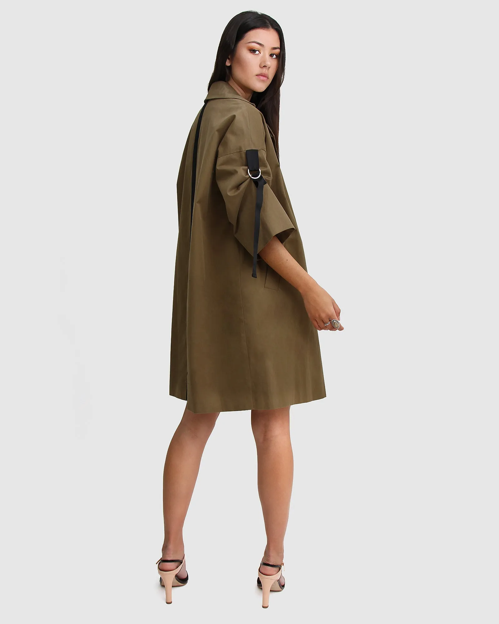 Russian Romance Oversized Trench Coat