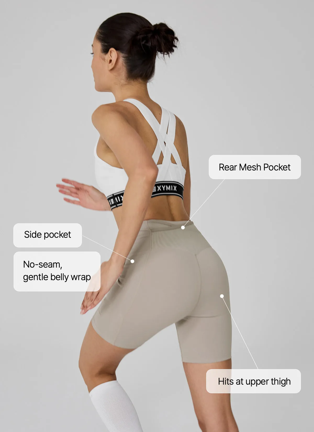 RX XELLA? Intension Pocket 3.5" Biker Shorts