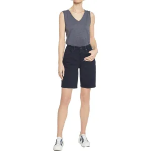 Sadie Womens Tummy Slimming Denim Denim Shorts