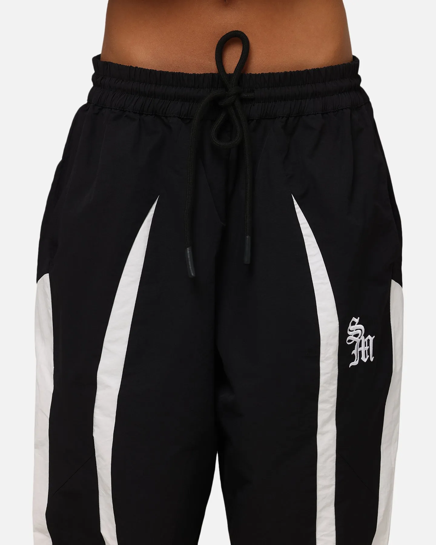 Saint Morta Oblivioin Nylon Track Joggers Black/White