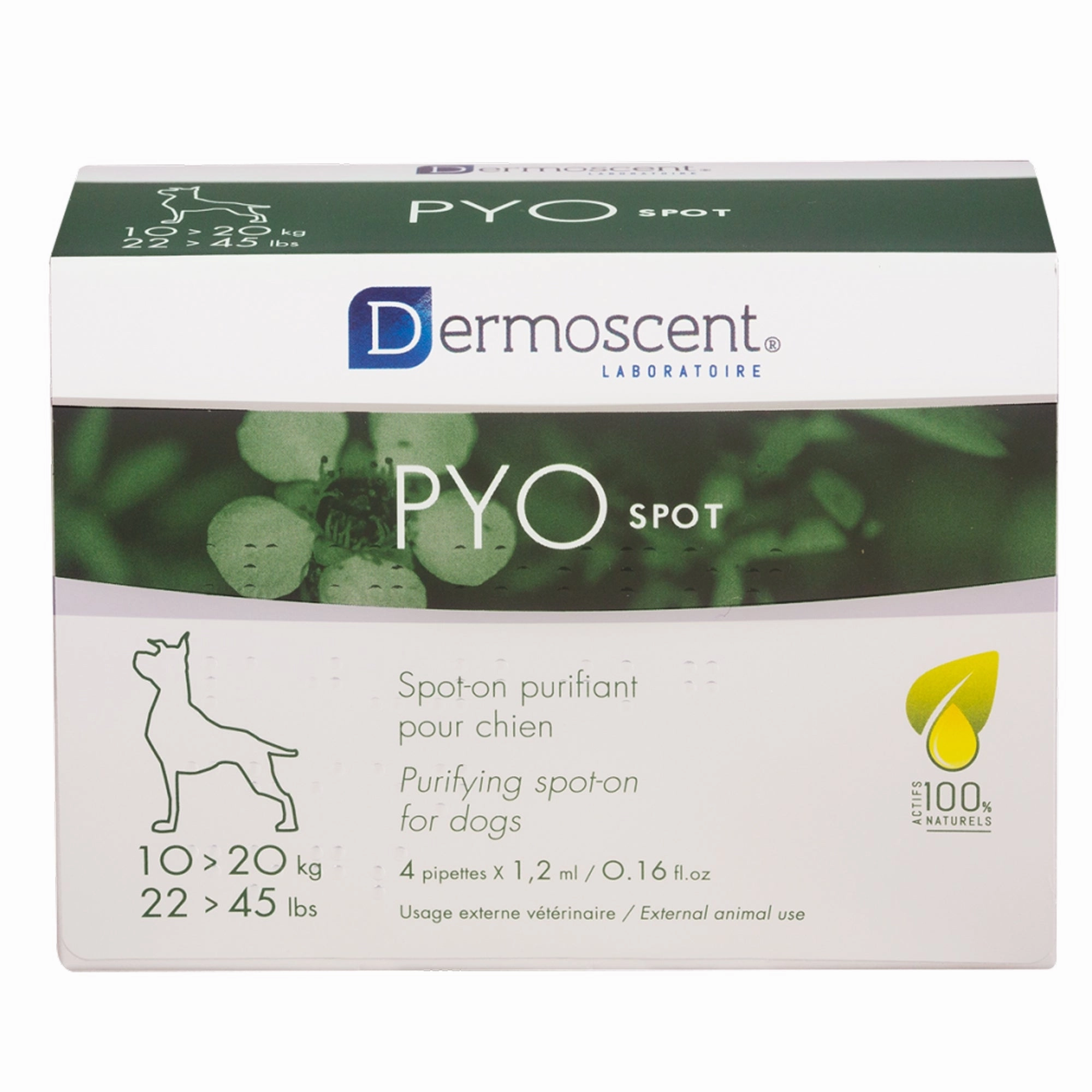 Savavet Dermoscent Pyospot for Dogs Between 10 to 20kg
