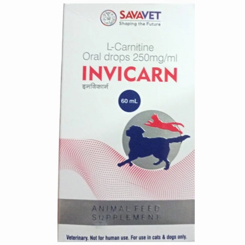 Savavet Invicarn (L Carnitine) for Dogs and Cats