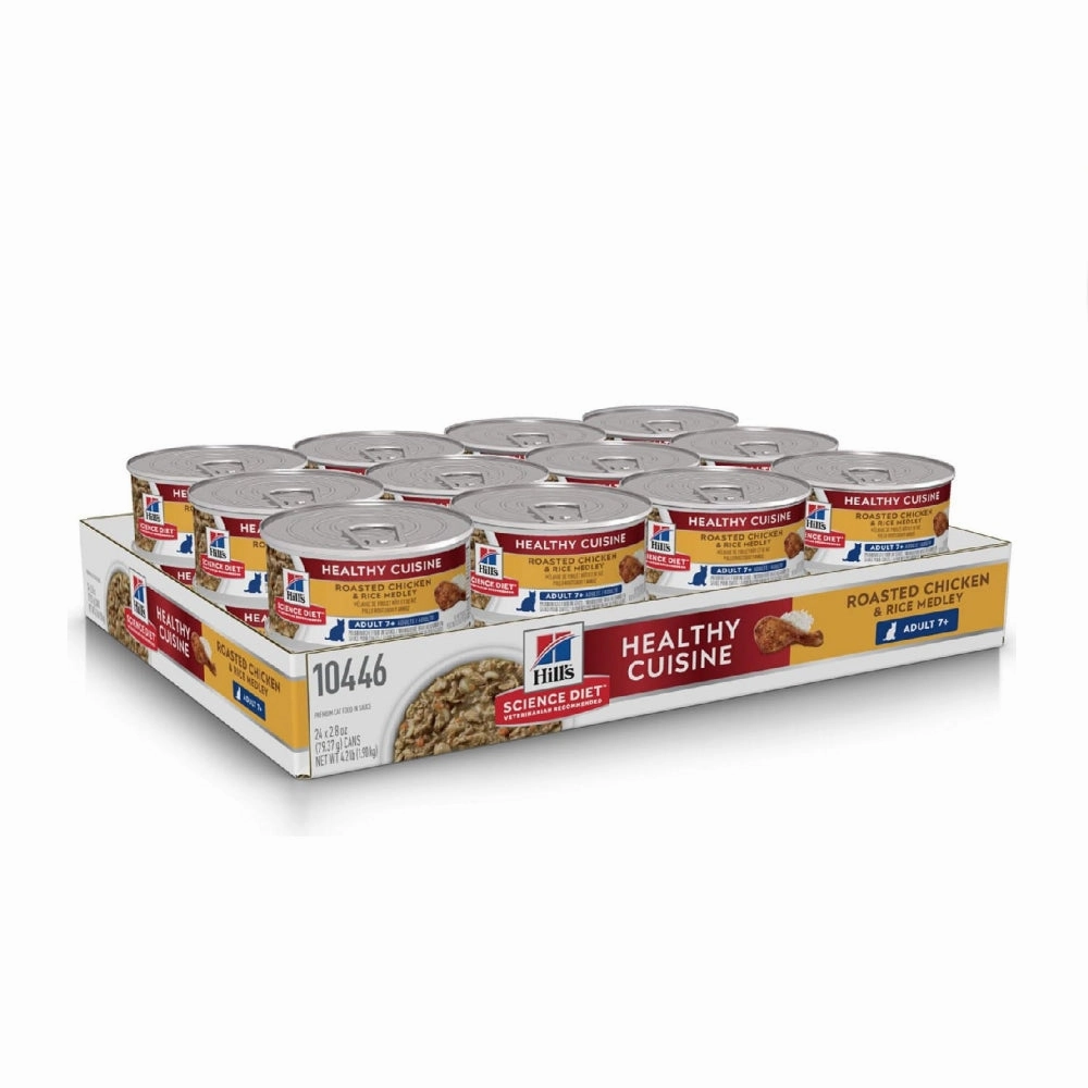 Science Diet - Healthy Cuisine Roasted Chicken & Rice Adult 7  Cat Wet Food