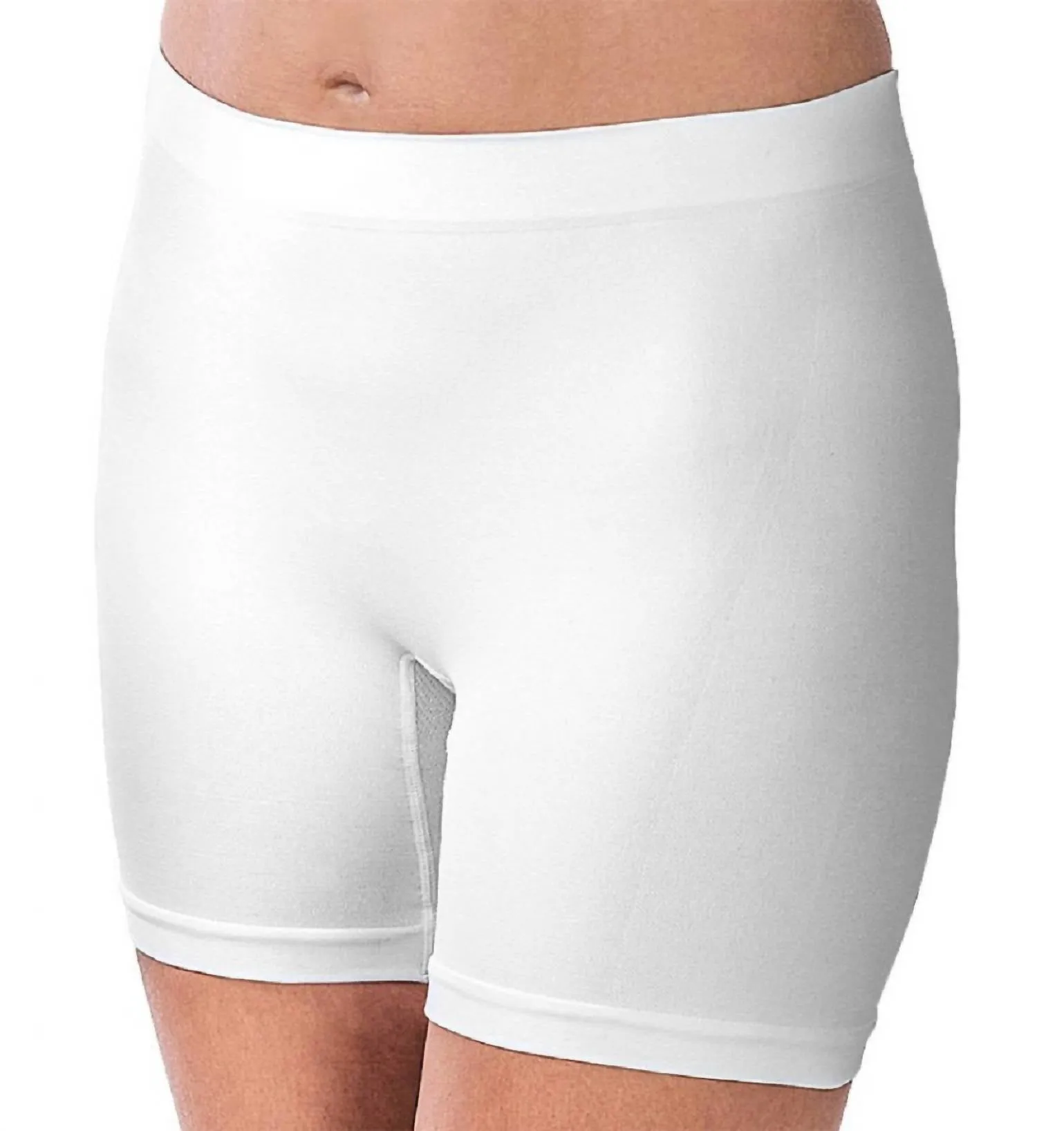 Seamless Boxer Short In White