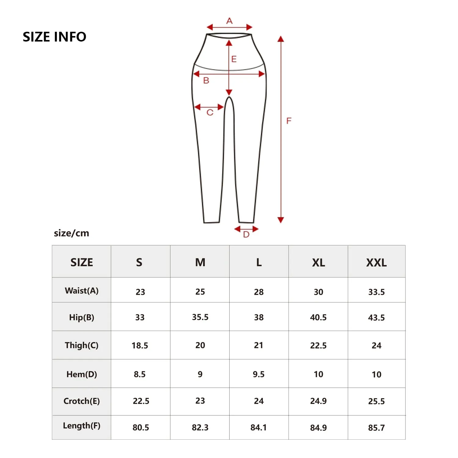 Seamless Denim-Like Leggings