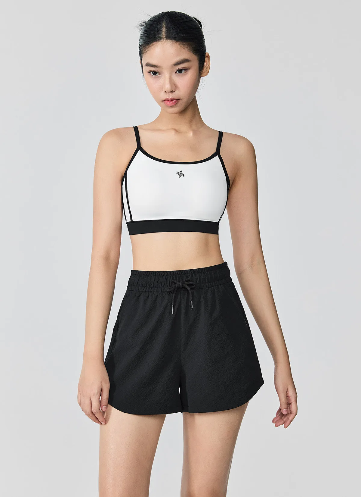 Seersucker Round Shorts