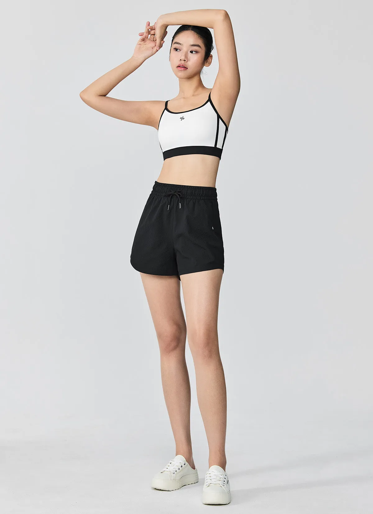 Seersucker Round Shorts
