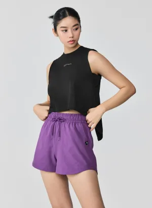 Seersucker Round Shorts