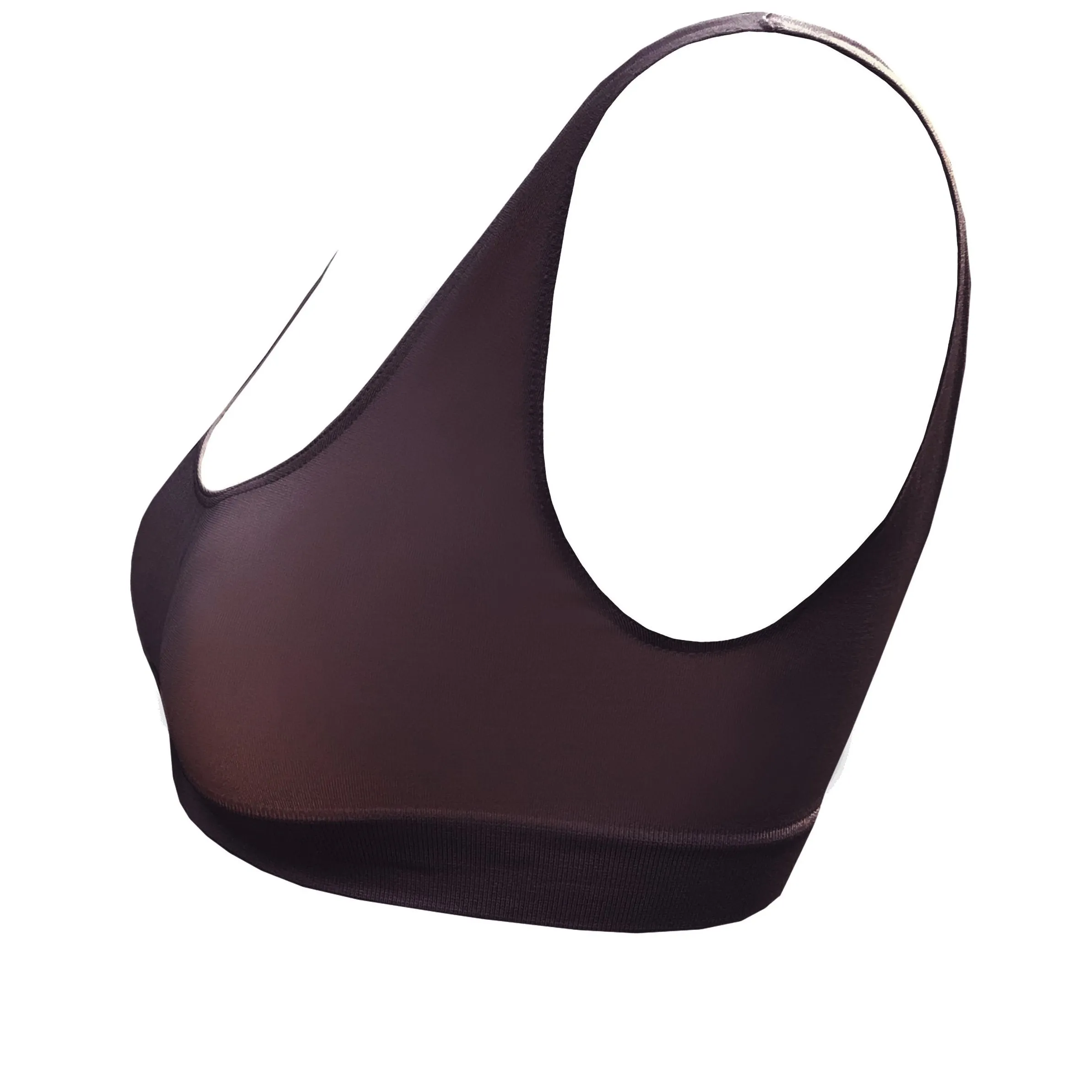 SERENE Bikini Bra Top | Chocolate Brown