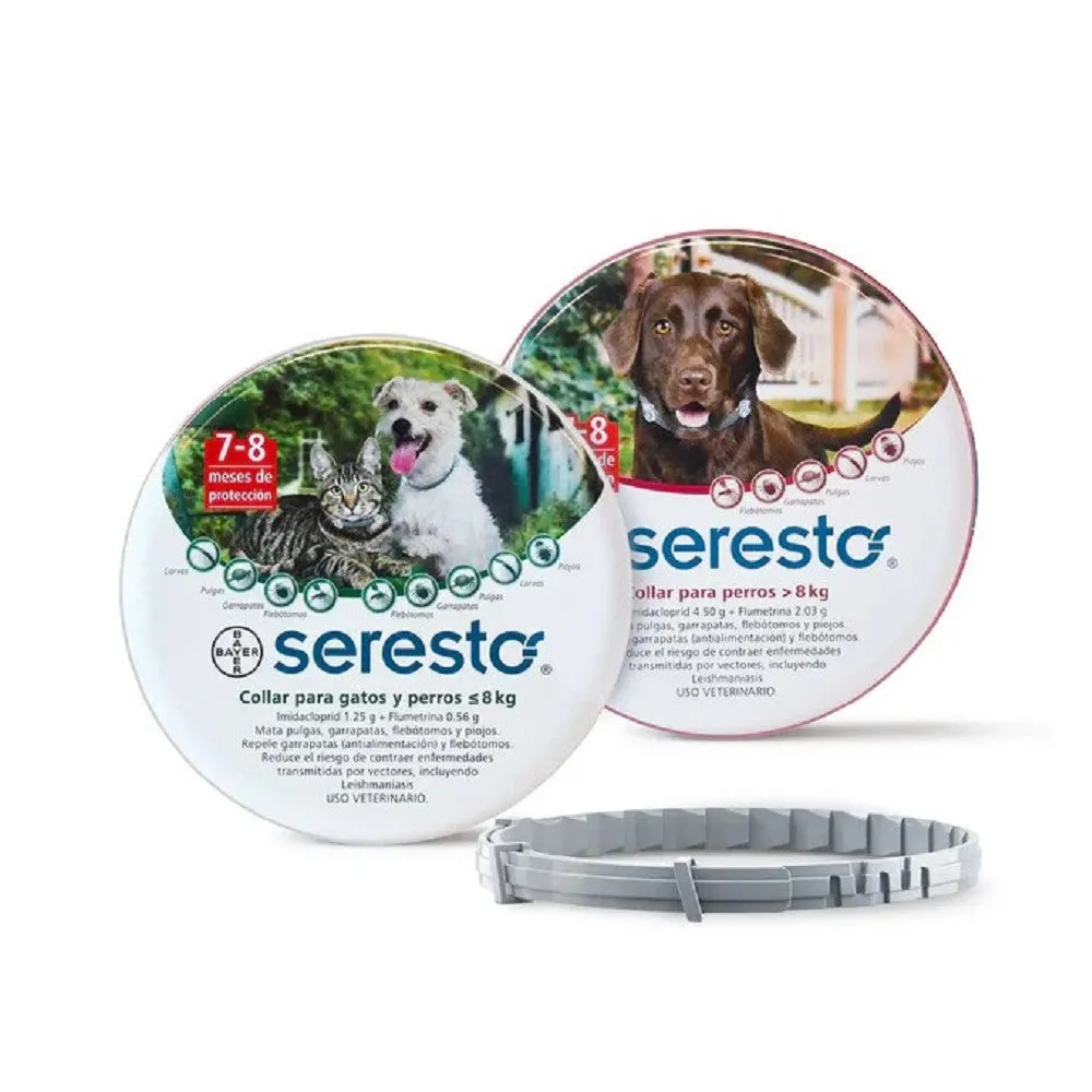 Seresto - Flea & Tick Collar for Dogs & Cats