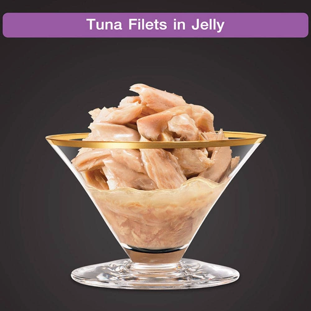 Sheba Pure Tuna Filets in Jelly Premium Cat Wet Food and Chicken Flavour Irresistible Cat Dry Food Combo