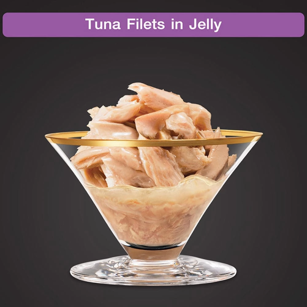 Sheba Pure Tuna Filets in Jelly Premium Cat Wet Food and Salmon Flavour Irresistible All Life Stages Cat Dry Food Combo