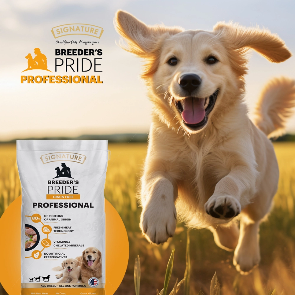 Signature Grain Free Pride Professional Breeder's All Breeds Dog Dry Food