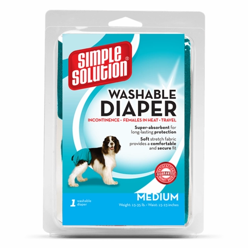 Simple Solution Large Washable Diaper for Dogs