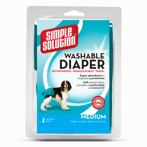Simple Solution Large Washable Diaper for Dogs