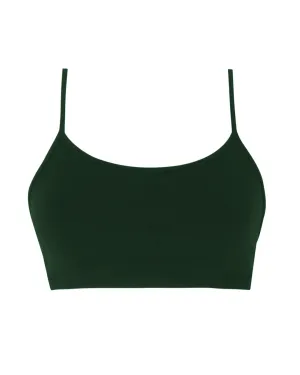 SINCERE Bra Top | Dark Green