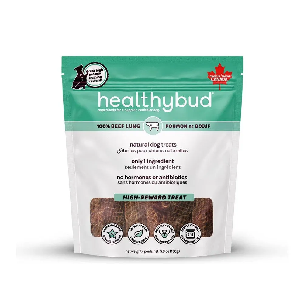 Single-Ingredient Beef Lung Dog Treats