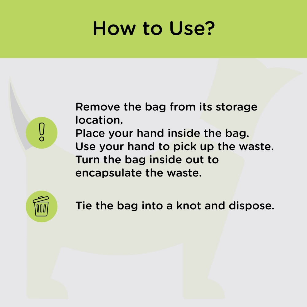 Skatrs Poop Bags for Dogs and Cats