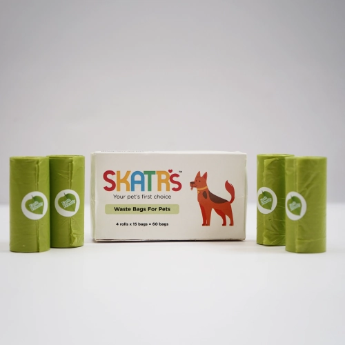 Skatrs Poop Bags for Dogs and Cats