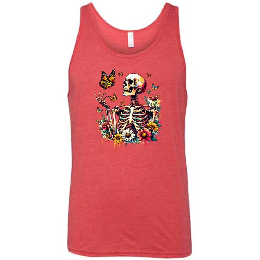 Skeleton Butterflies Shirt Unisex