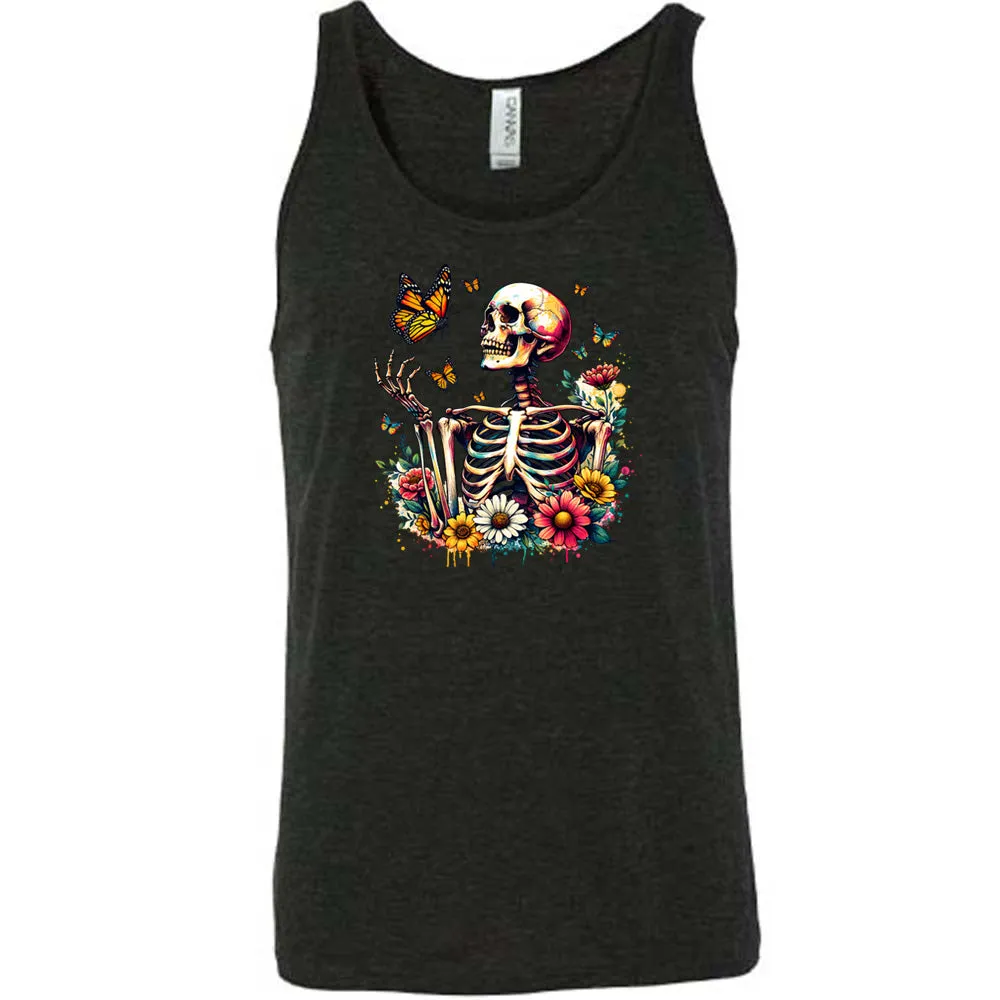 Skeleton Butterflies Shirt Unisex