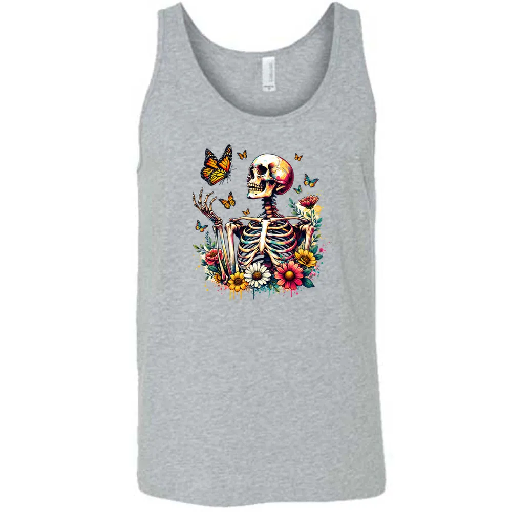 Skeleton Butterflies Shirt Unisex