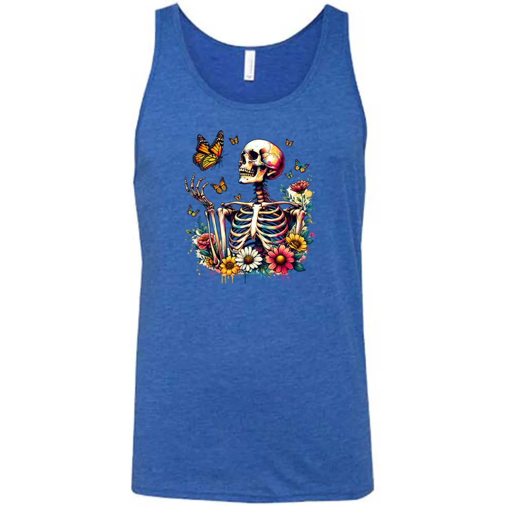 Skeleton Butterflies Shirt Unisex