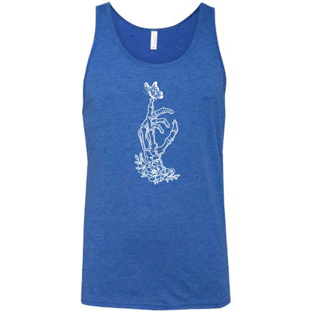 Skeleton Hand Butterfly Shirt Unisex