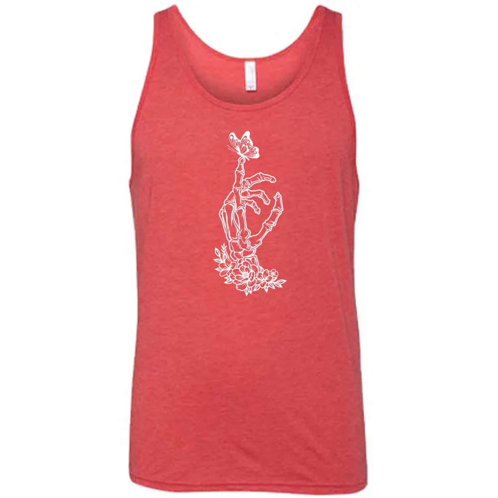 Skeleton Hand Butterfly Shirt Unisex
