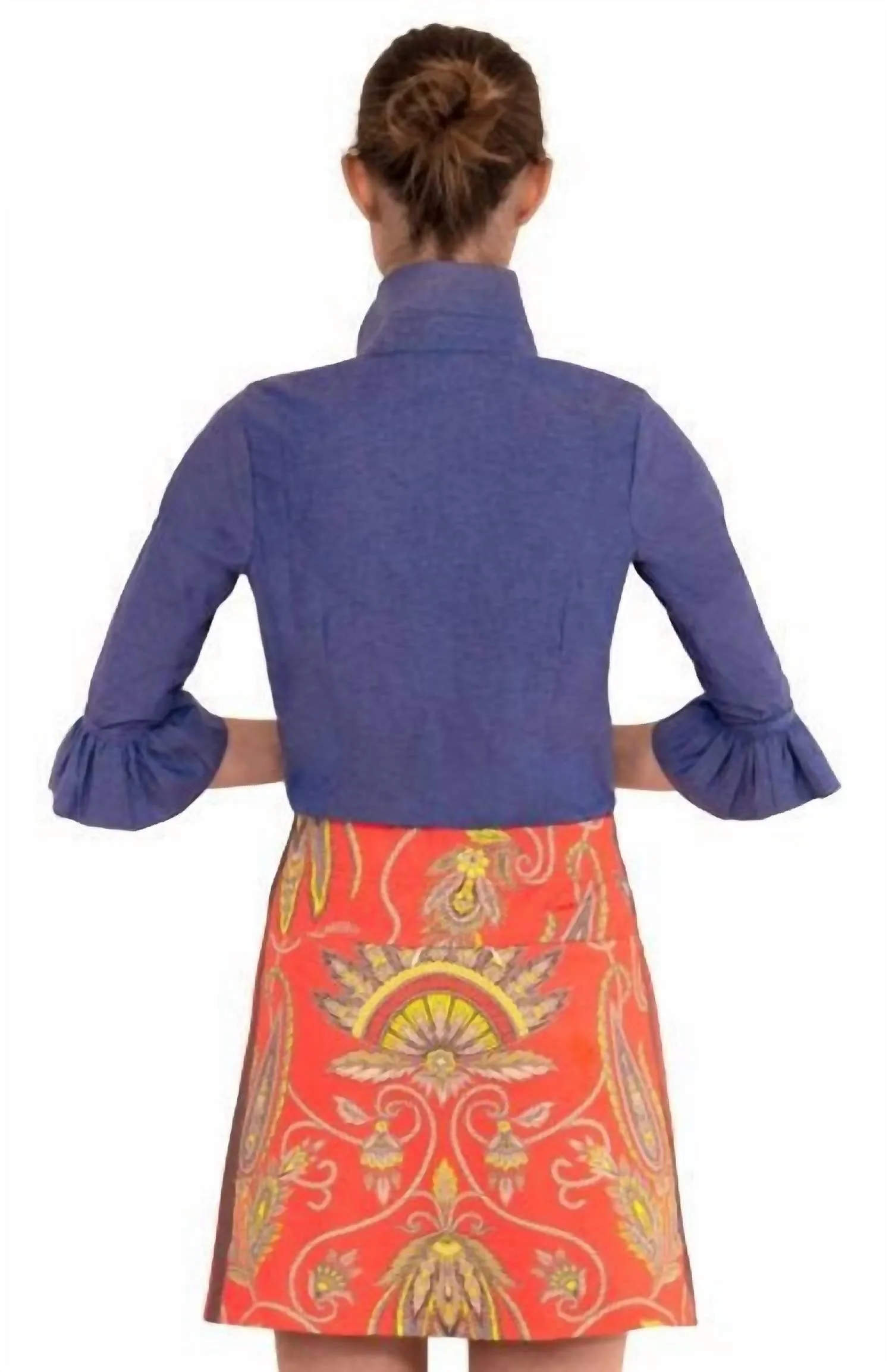 Skippy Plume Skort In Coral