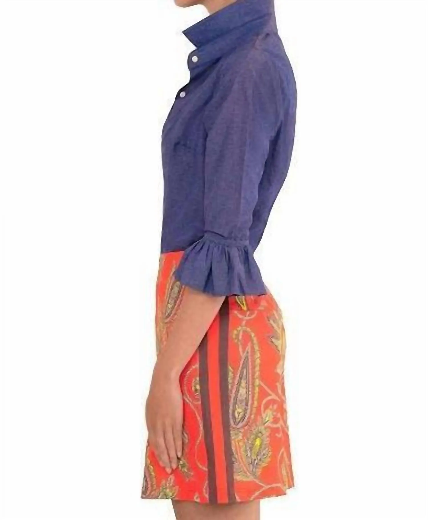 Skippy Plume Skort In Coral