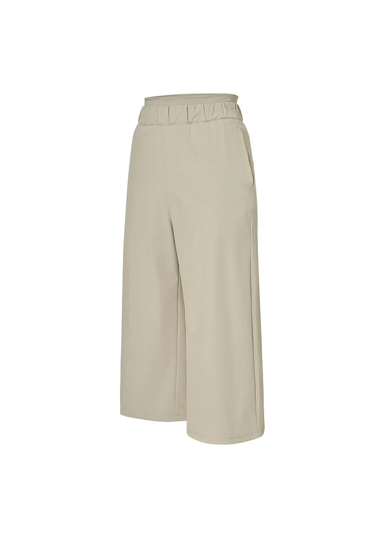 Slick Light Double Banding 8.5" Wide Pants